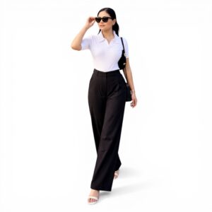 Women’s Stylish High Waist Wide Leg Pants